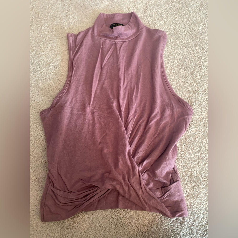 Blush crop top